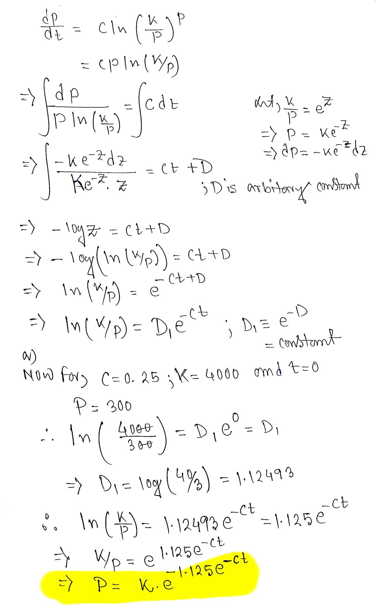 Advanced Math homework question answer, step 1, image 1